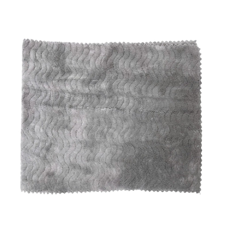 日繊商工 フワモコマルシェ 吸水美神 ヘアータオル グレー 1枚