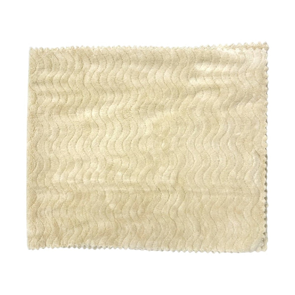 日繊商工 フワモコマルシェ 吸水美神 コンパクトタオル ベージュ 1枚