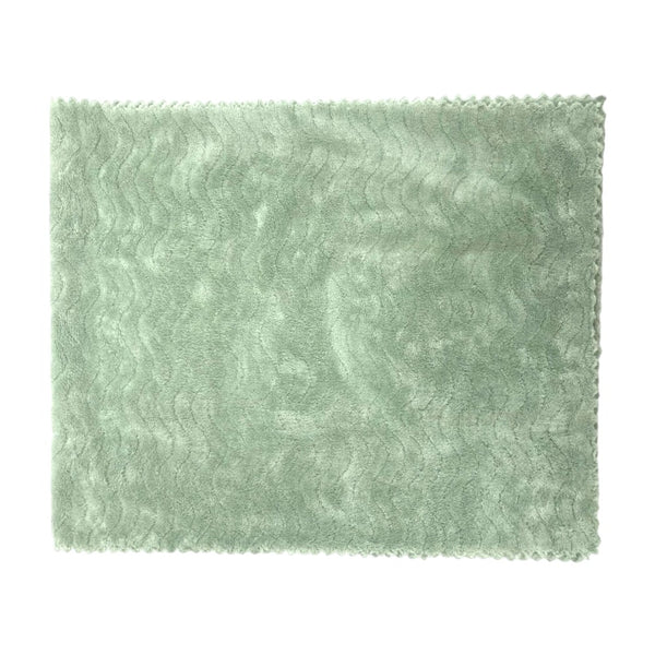 日繊商工 フワモコマルシェ 吸水美神 コンパクトタオル グリーン 1枚