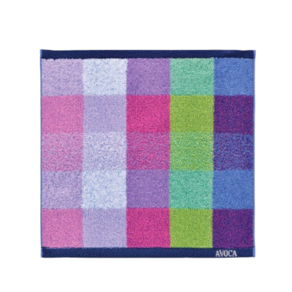 日繊商工 AVOCA スロウ2 タオルチーフ バイオレット 1枚