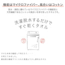 日繊商工 洗濯脱水するだけですぐ乾くタオル2 バスタオル ダークブラウン 1枚