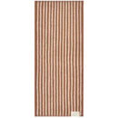 日繊商工 ココチエナ ライン フェイスタオル ブラウン 1枚