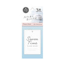 Harukado CARALL Sabon Time Plate 3 Pack Floral Musk 3543 9g x 3 pieces