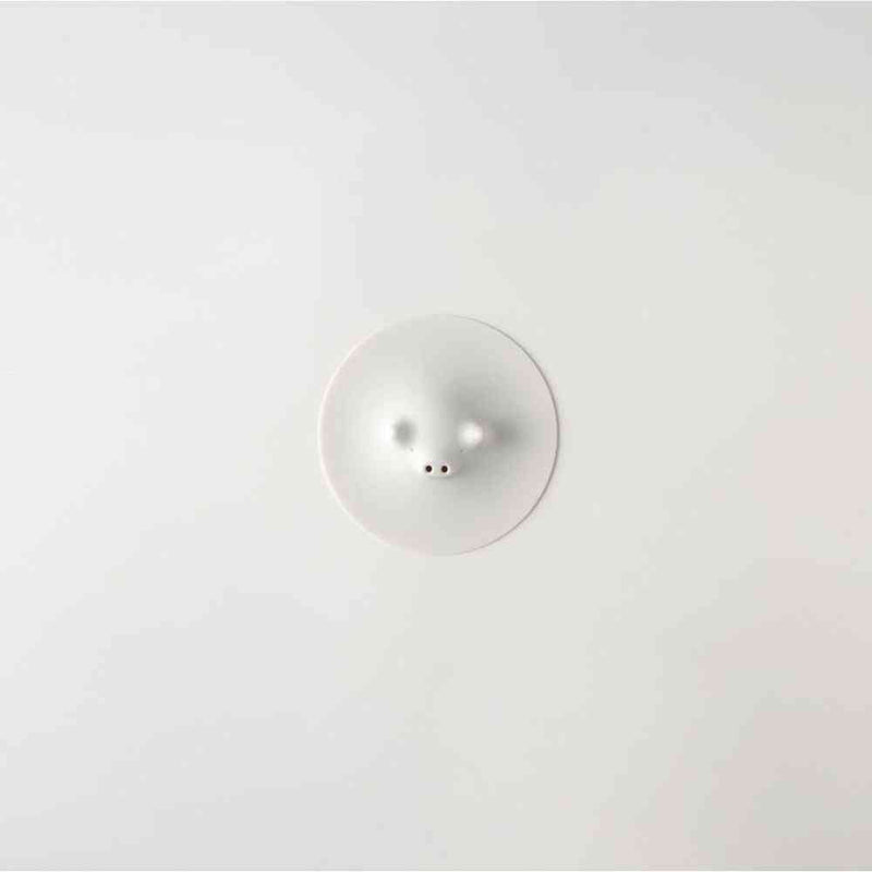 マーナ コブタの落としぶた13.5cm ホワイト K091