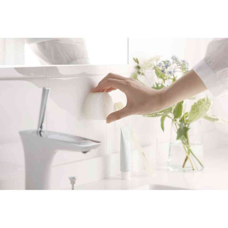 マーナ 洗面スポンジPOCO 吸盤付き