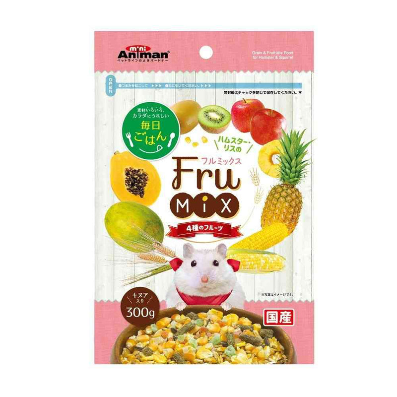 ミニアニマン ハムスター・リスのFruMIX 300g