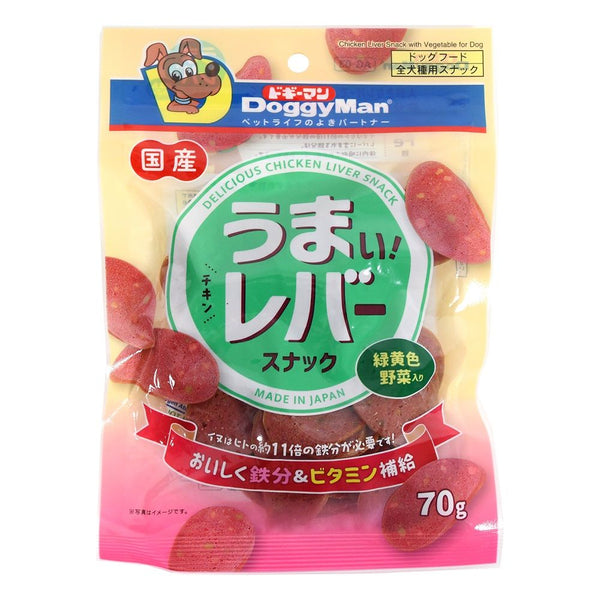 うまい！レバースナック緑黄色野菜入り ７０ｇ