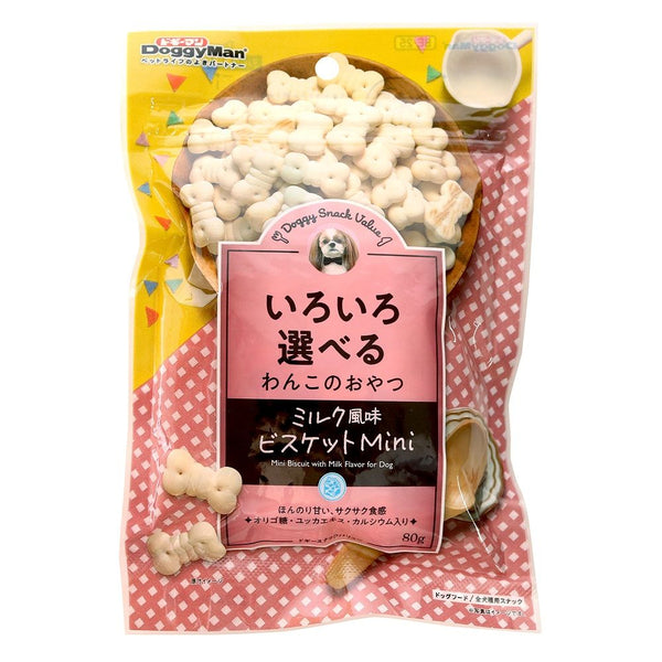 ドギースナックバリュー ミルク風味ビスケットMini ８０ｇ