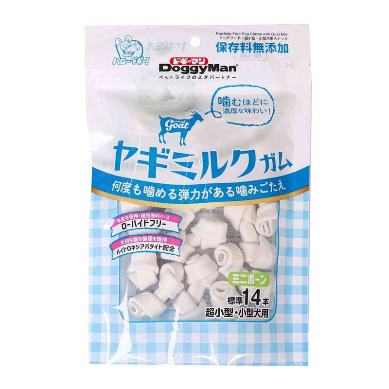 ドギーマン ヤギミルクガム ミニボーン 140g（標準14本）