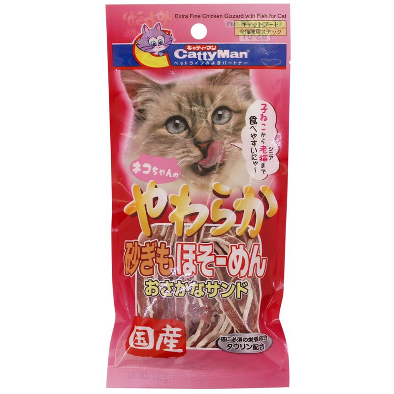 やわらか砂ぎもほそーめんおさかなサンド ２５ｇ