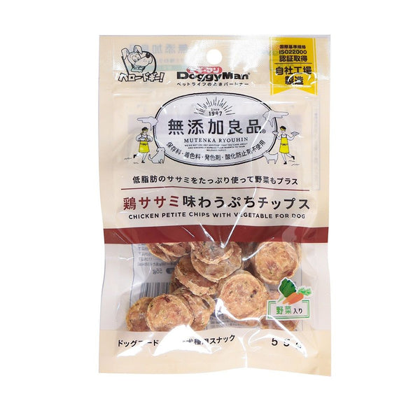 無添加良品 鶏ササミ味わうぷちチップス 野菜入り ５５ｇ