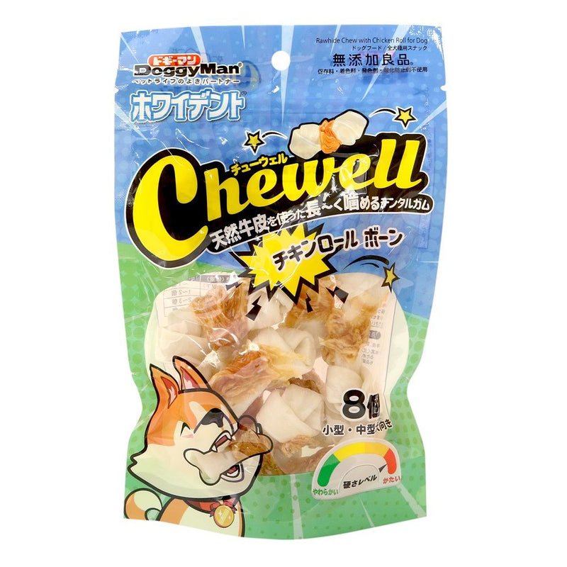 ホワイデント Chewell チキンロールボーン ８個