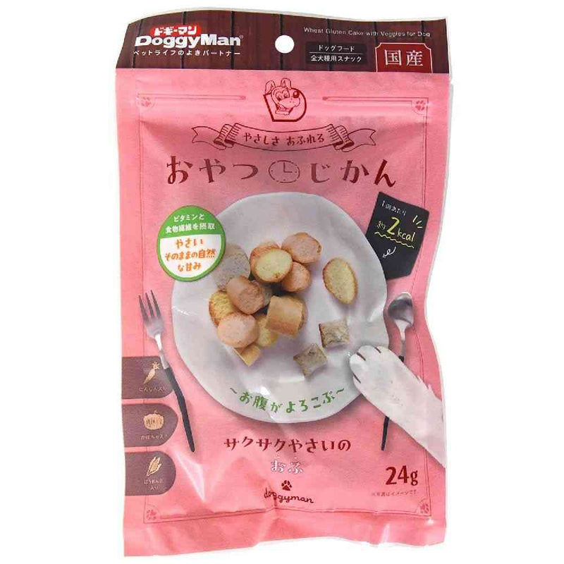 ドギーマン おやつじかん サクサクやさいのおふ 24g