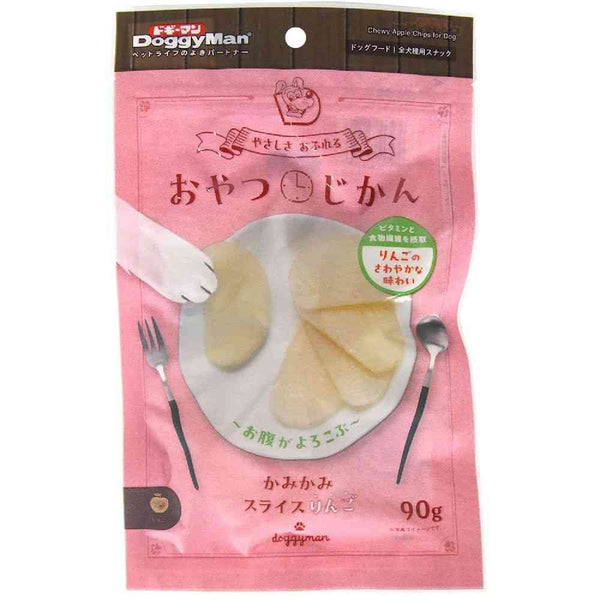 ドギーマン おやつじかん かみかみスライスりんご 90g