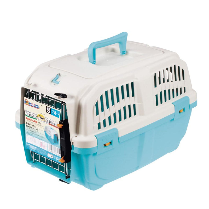 イタリア製ハードキャリー DOGGY EXPRESS S ブルー メーカー直送▼返品・キャンセル不可【他商品との同時購入不可】