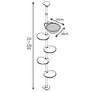 Nekoリビング キャティーポールハンモック メーカー直送 ▼返品・キャンセル不可【他商品との同時購入不可】