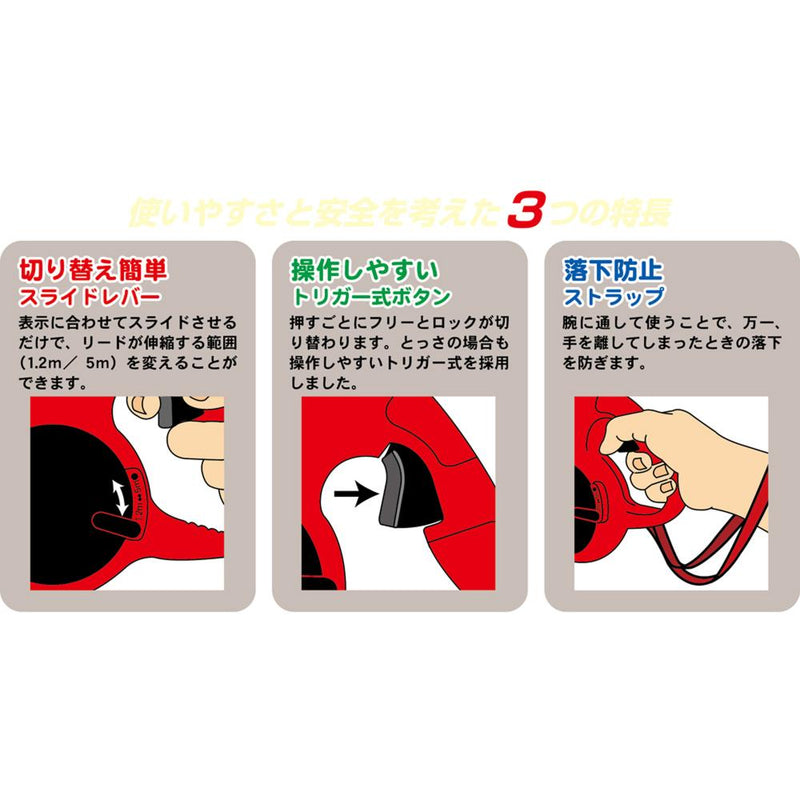 2段式ドギーウォーカー S・M グリーン