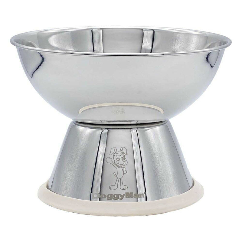 ドギーマンハヤシ ステンレスのテーブル食器 犬用 M