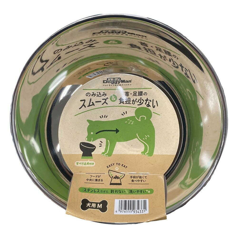 ドギーマンハヤシ ステンレスのテーブル食器 犬用 M