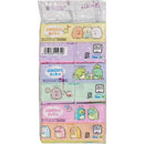 ハヤシ商事　すみっこぐらし　水に流せる　ポケットティッシュ　６個パック ○柄の選択不可
