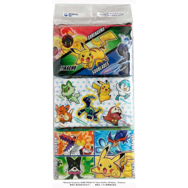 Hayashi Shoji Pokemon Flushable Pocket Tissue Pack of 6