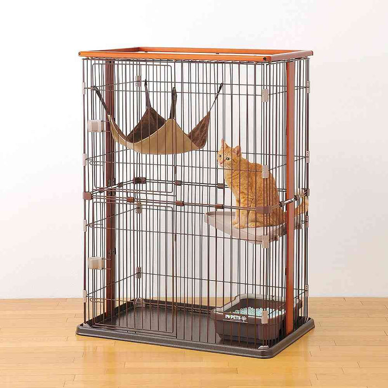 ウッドワンサークルキャット 2段タイプ メーカー直送 ▼返品・キャンセル不可【他商品との同時購入不可】