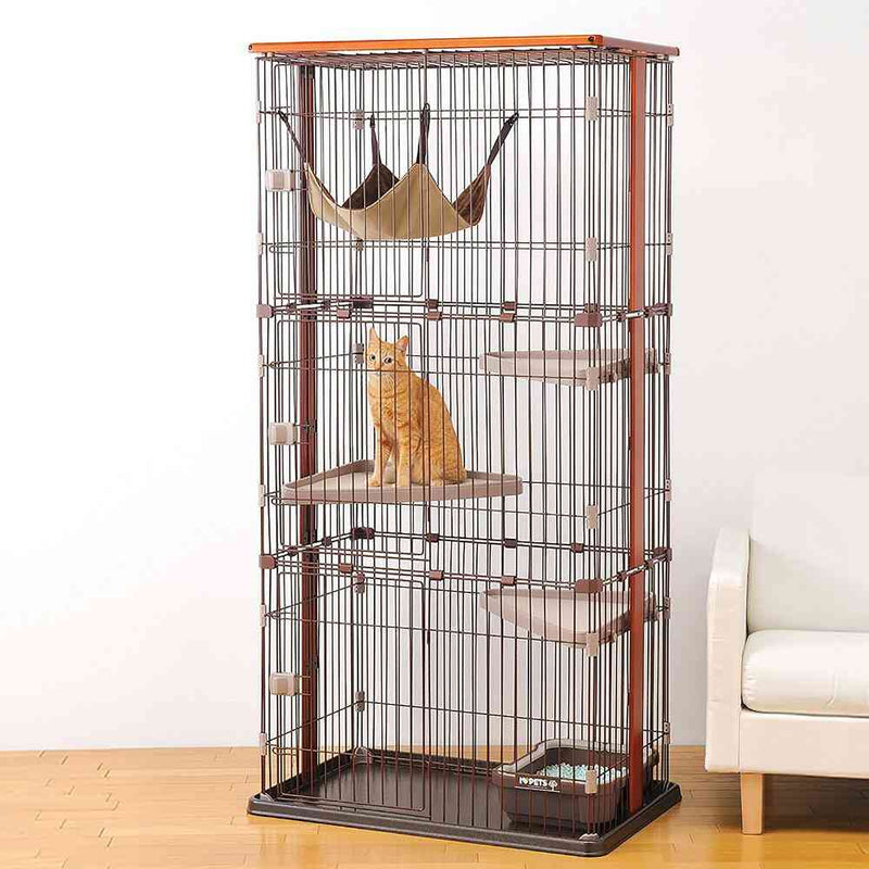 ウッドワンサークルキャット 3段タイプ メーカー直送 ▼返品・キャンセル不可【他商品との同時購入不可】