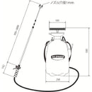 フルプラ　ダイヤスプレープレッシャー式噴霧器１２Ｌ　７８００　メーカー直送 ▼返品・キャンセル不可【他商品との同時購入不可】