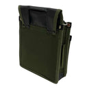 帆布鳶用腰袋2段 国防 TSH-2D-DG 【直送品】 返品・キャンセル・他商品と同時購入は不可