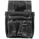 カーボンレザー釘袋 SK-CLK-BPブラック メーカー直送 ▼返品・キャンセル不可【他商品との同時購入不可】