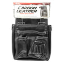 カーボンレザー釘袋 SK-CLK-BPブラック メーカー直送 ▼返品・キャンセル不可【他商品との同時購入不可】