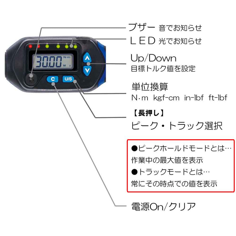 デジタルトルクレンチ モンキ SDTM-085 メーカー直送 ▼返品・キャンセル不可【他商品との同時購入不可】
