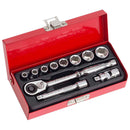 1/4ソケットレンチセット TS-211M 11PCS メーカー直送 ▼返品・キャンセル不可【他商品との同時購入不可】