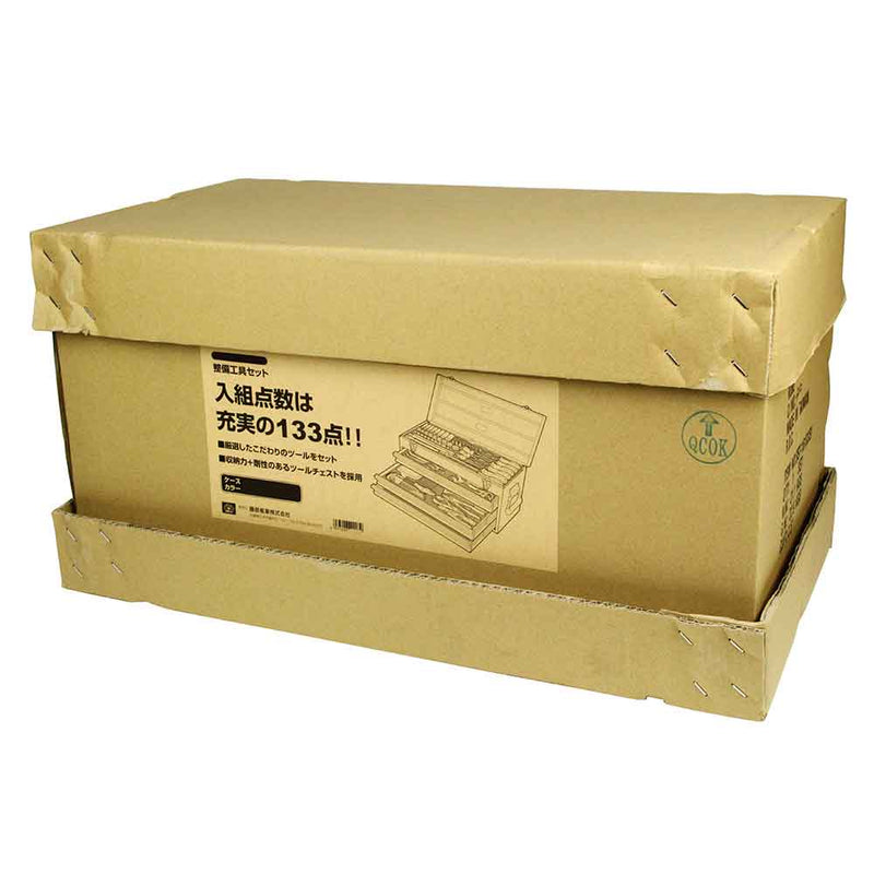 整備工具セット レッド SST-16133RE メーカー直送 ▼返品・キャンセル不可【他商品との同時購入不可】