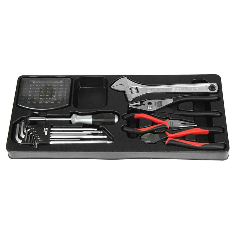 整備工具セット レッド SST-16133RE メーカー直送 ▼返品・キャンセル不可【他商品との同時購入不可】