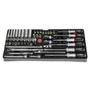 整備工具セット レッド SST-16133RE メーカー直送 ▼返品・キャンセル不可【他商品との同時購入不可】