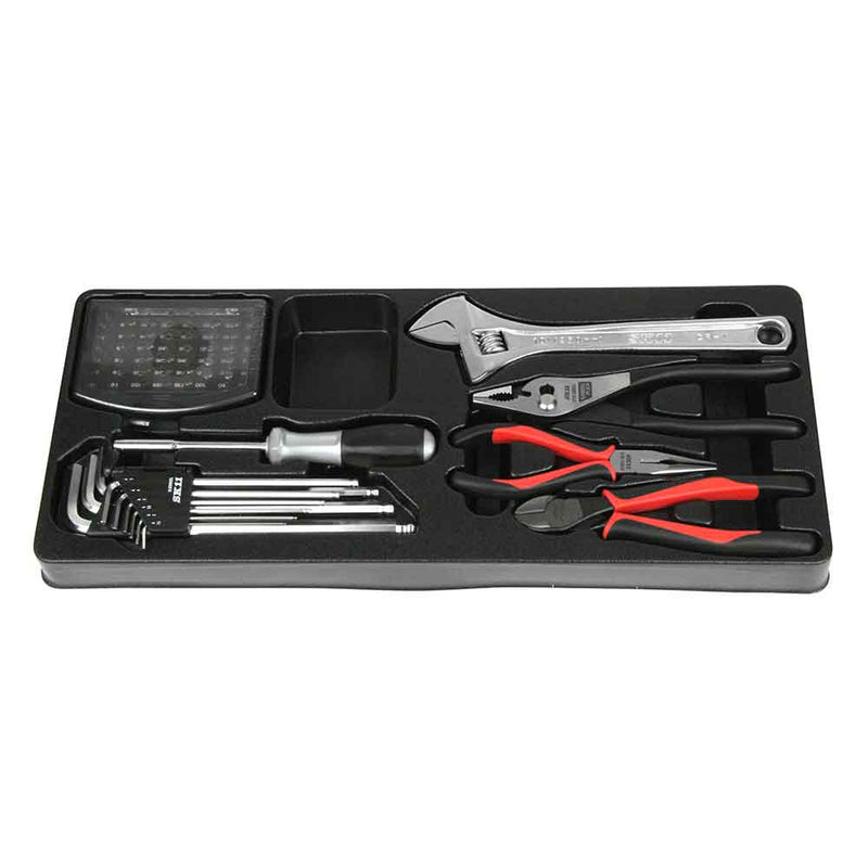 整備工具セット ブラック SST-16133BK メーカー直送 ▼返品・キャンセル不可【他商品との同時購入不可】