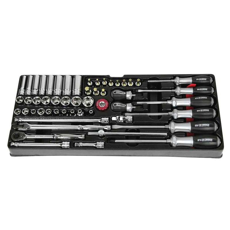 整備工具セット ブラック SST-16133BK メーカー直送 ▼返品・キャンセル不可【他商品との同時購入不可】