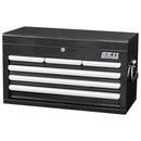 チェスト(4段6引出し) SRC-4060BK メーカー直送 ▼返品・キャンセル不可【他商品との同時購入不可】