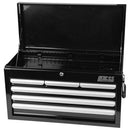 チェスト(4段6引出し) SRC-4060BK メーカー直送 ▼返品・キャンセル不可【他商品との同時購入不可】