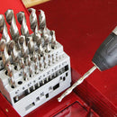 鉄工用ドリルセット ETD-25S メーカー直送 ▼返品・キャンセル不可【他商品との同時購入不可】