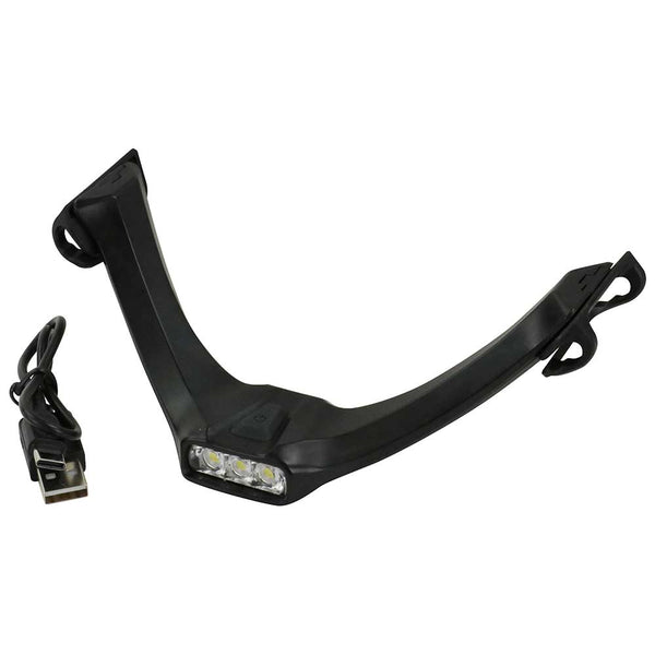 充電式LEDキャップライト SLH-003 メーカー直送 ▼返品・キャンセル不可【他商品との同時購入不可】