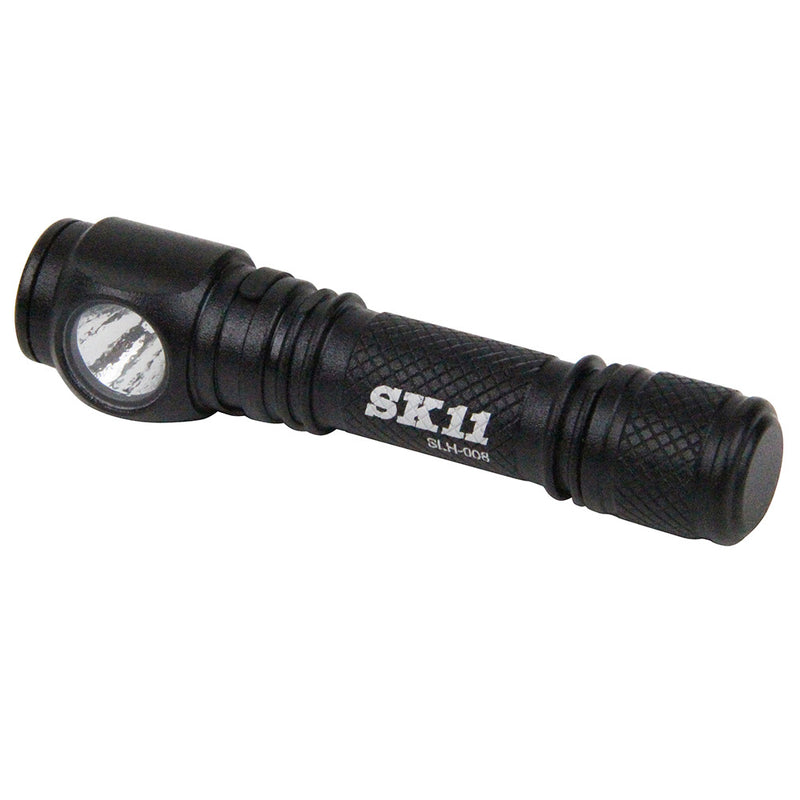 乾電池式LEDヘッドライト SLH-008 メーカー直送 ▼返品・キャンセル不可【他商品との同時購入不可】