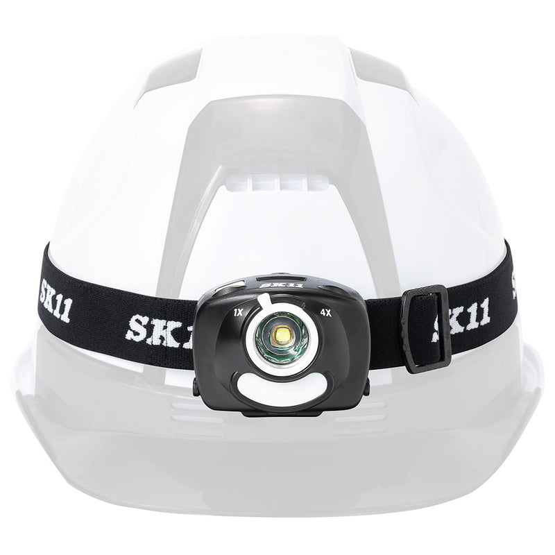 乾電池式LEDヘッドライト SLH-009 メーカー直送 ▼返品・キャンセル不可【他商品との同時購入不可】