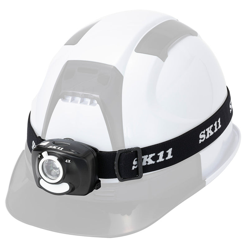 乾電池式LEDヘッドライト SLH-009 メーカー直送 ▼返品・キャンセル不可【他商品との同時購入不可】