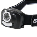 乾電池式LEDヘッドライト SLH-009 メーカー直送 ▼返品・キャンセル不可【他商品との同時購入不可】