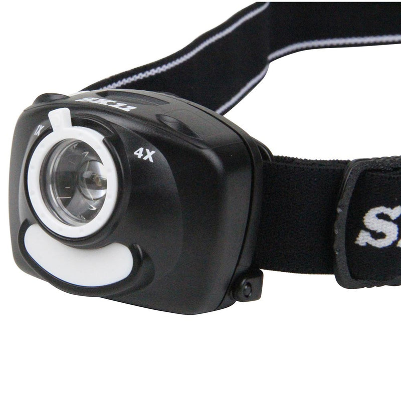 乾電池式LEDヘッドライト SLH-009 メーカー直送 ▼返品・キャンセル不可【他商品との同時購入不可】