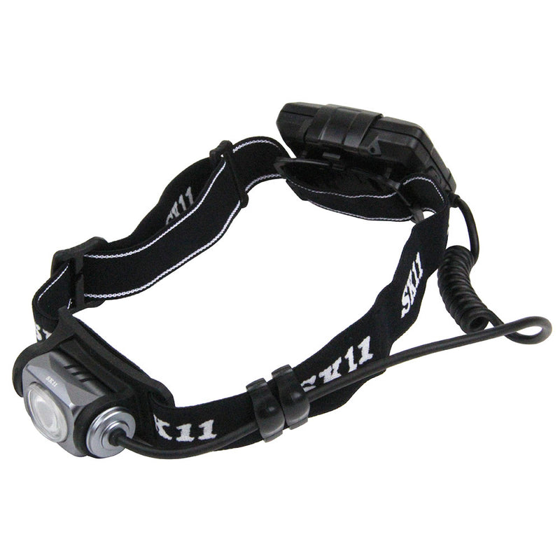 乾電池式LEDヘッドライト SLH-010 メーカー直送 ▼返品・キャンセル不可【他商品との同時購入不可】