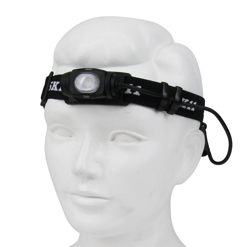 充電式LEDヘッドライト SLH-011 メーカー直送 ▼返品・キャンセル不可【他商品との同時購入不可】