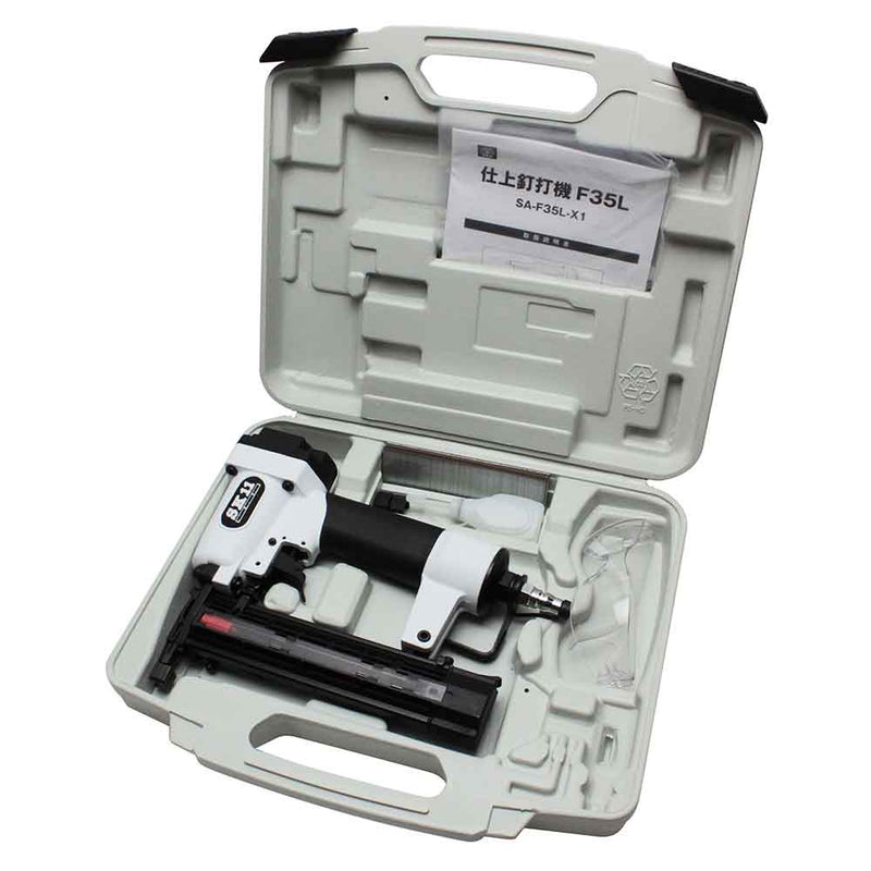 エア仕上釘打機 F35L SA-F35L-X1 メーカー直送 ▼返品・キャンセル不可【他商品との同時購入不可】